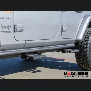 Jeep Wrangler JL 4 Door - RKR Rails - N-Fab - Gloss Black